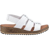Hush Puppies Womens Eden Gladiator Sandal White