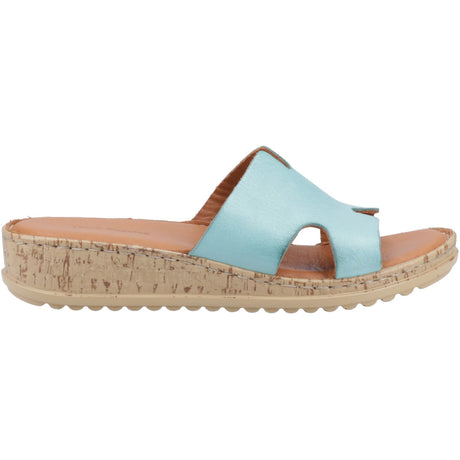 Hush Puppies Womens Eloise Mule Sandal Aqua