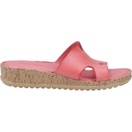 Hush Puppies Womens Eloise Mule Sandal Coral