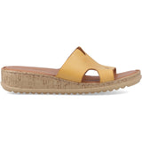 Hush Puppies Womens Eloise Mule Sandal Mustard