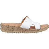 Hush Puppies Womens Eloise Mule Sandal White