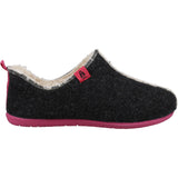 Hush Puppies Womens Good Slippers Charcoal