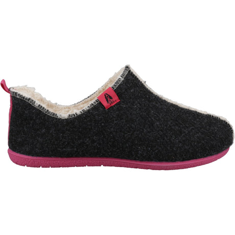 Hush Puppies Womens Good Slippers Charcoal