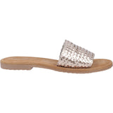 Hush Puppies Womens Hetty Slide Sandal Bronze
