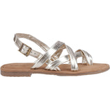 Hush Puppies Womens Hope Sandal Gold