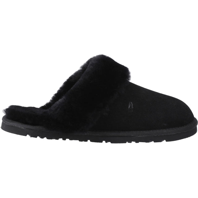Hush Puppies Womens Samantha Mule Slipper Black