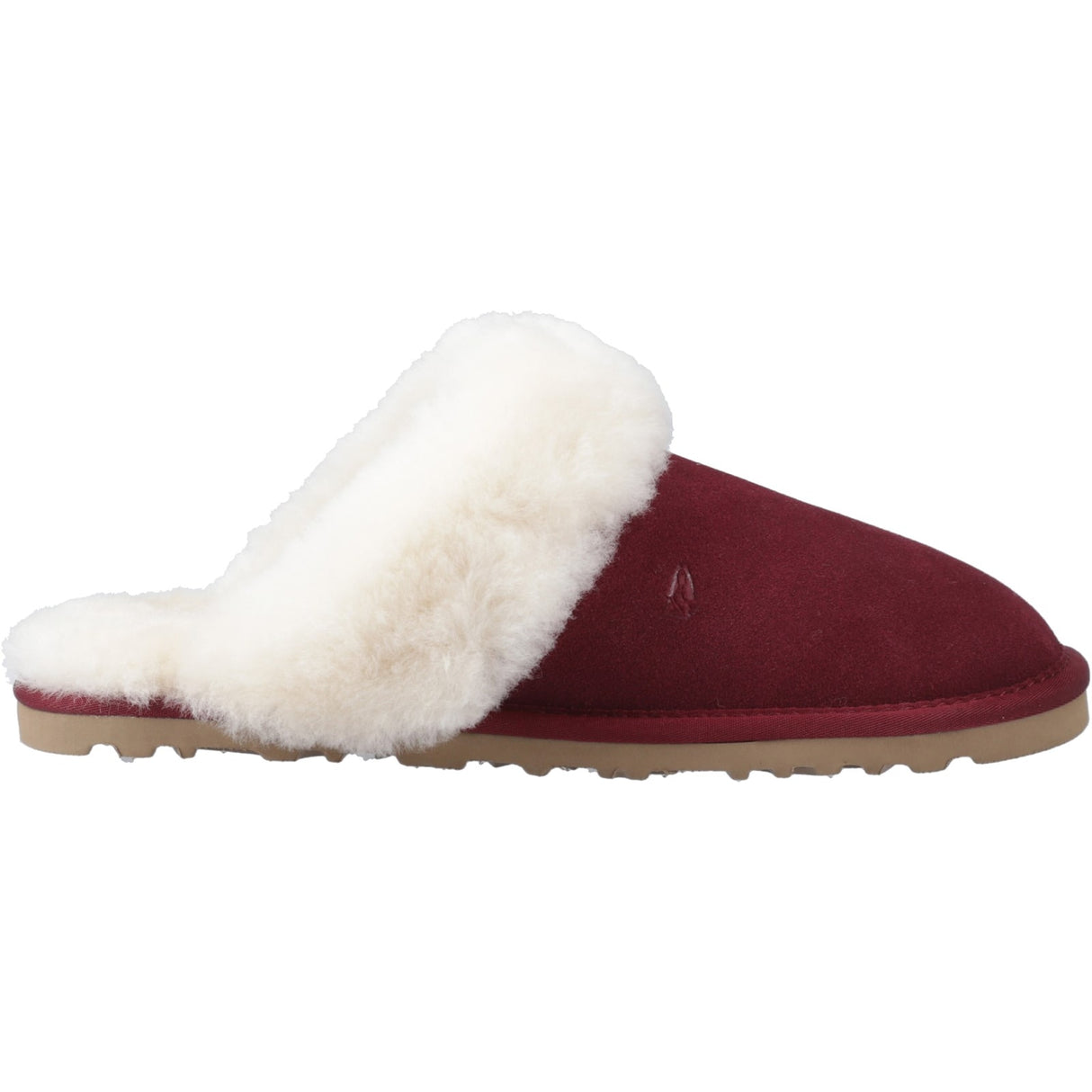 Hush Puppies Womens Samantha Mule Slipper Bordeaux