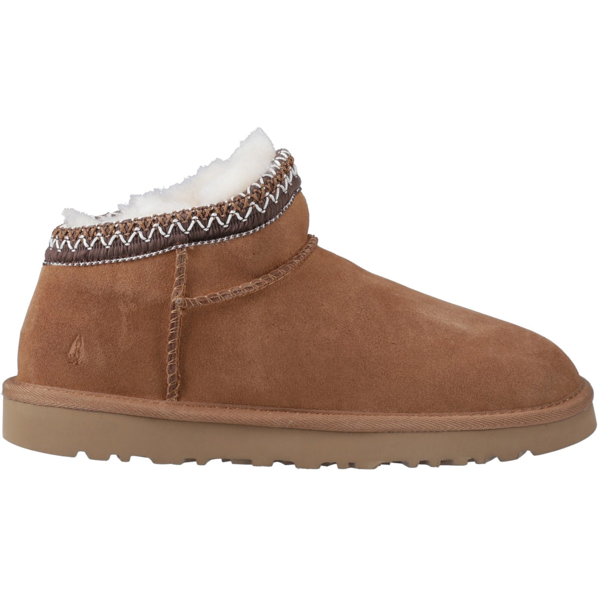 Hush Puppies Womens Sloane Bootie Slipper Tan