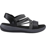 Hush Puppies Womens Susanna Sandal Black