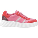 Hush Puppies Womens Holly Sneaker Fuchsia