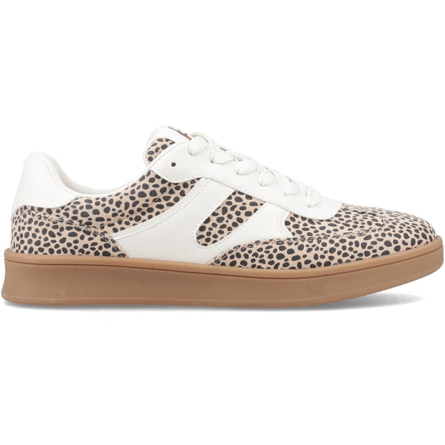 Hush Puppies Womens Maura Textile Sneaker Cheetah