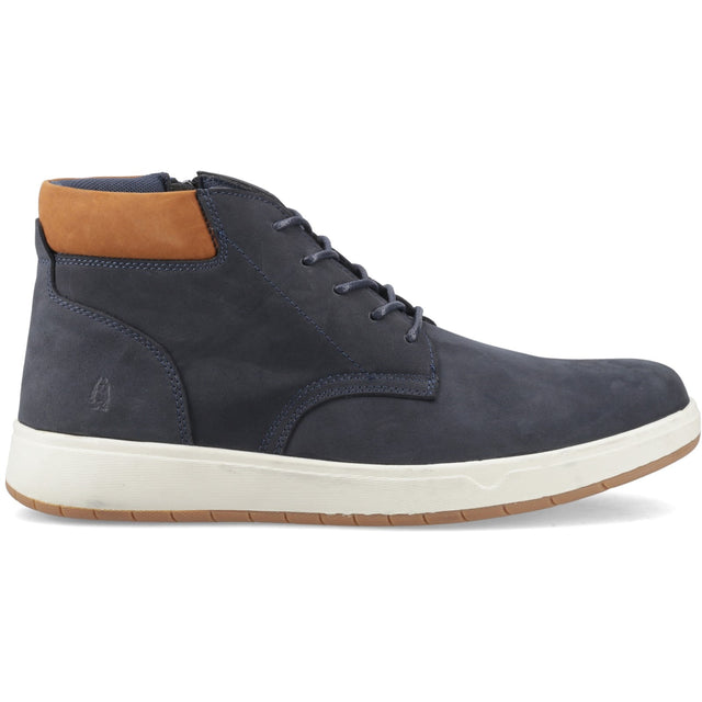 Hush Puppies Mens Bronko Chukka Boot Navy