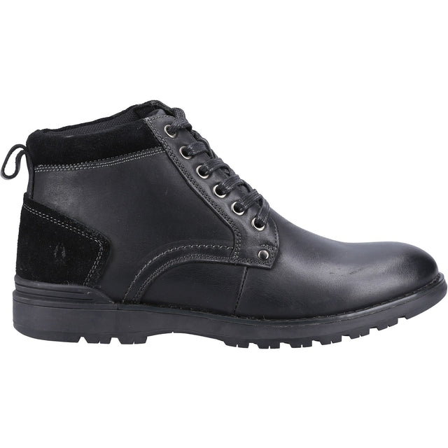 Hush Puppies Mens Dean Boot Black