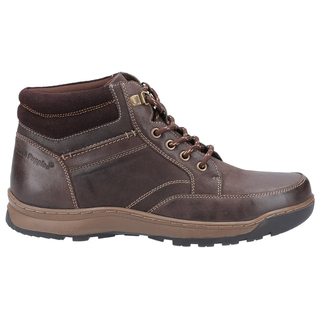 Hush Puppies Mens Grover Lace Boots TAN