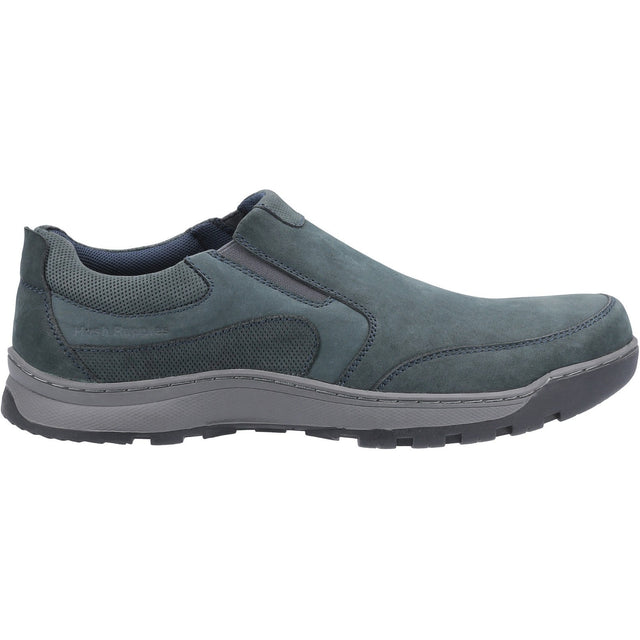 Hush Puppies Mens Jasper Trainer Navy Nubuck