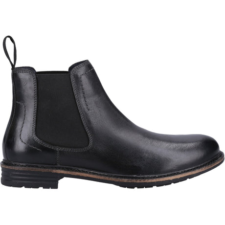 Hush Puppies Mens Justin Chelsea Boot Black