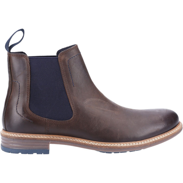 Hush Puppies Mens Justin Chelsea Boot Brown