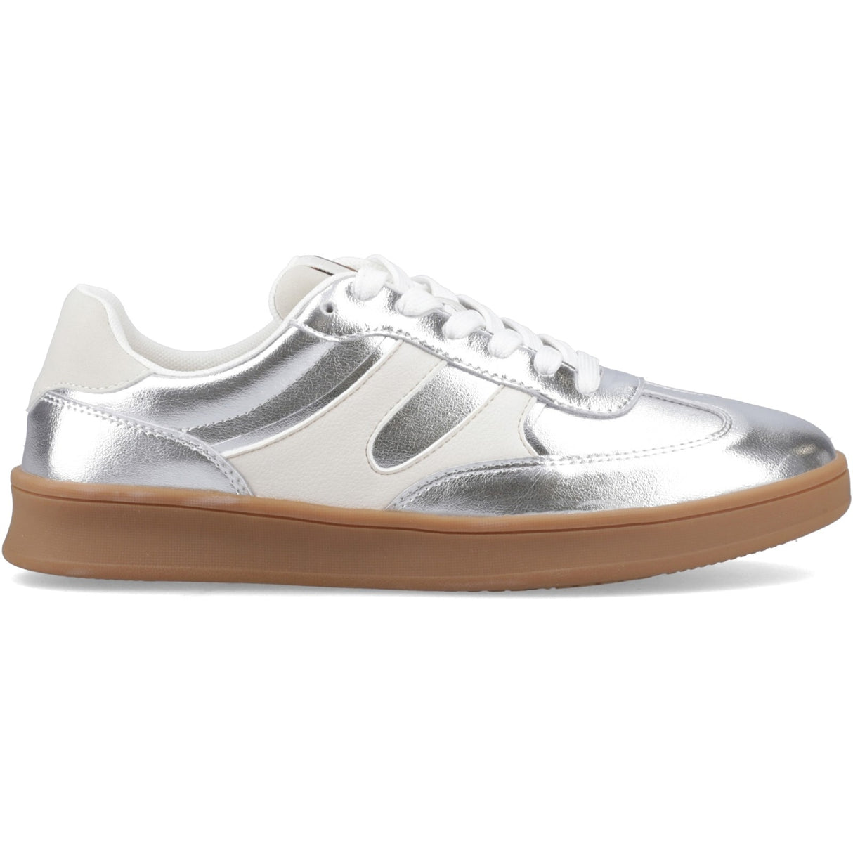 Hush Puppies Womens Maura Sneaker Silver