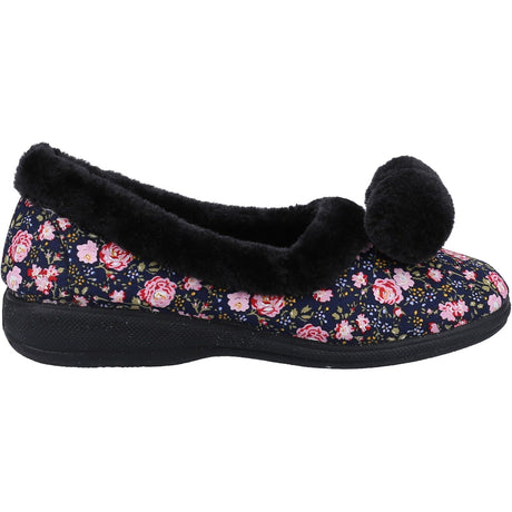 Fleet & Foster Womens Goldfinch Ladies Slipper Navy