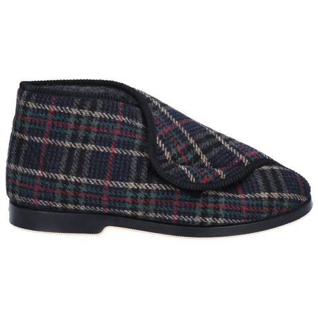 GBS Mens William Great British Touch Fastening Bootee Check