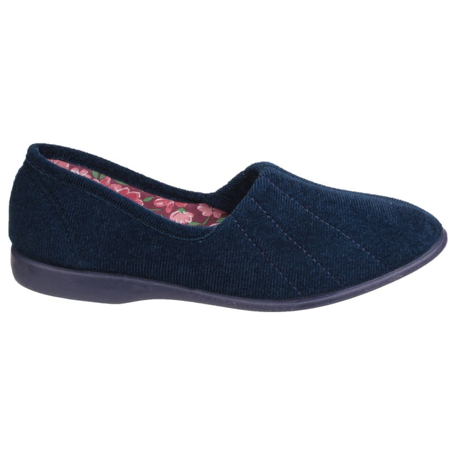 GBS Womens Audrey Ladies Slipper Navy