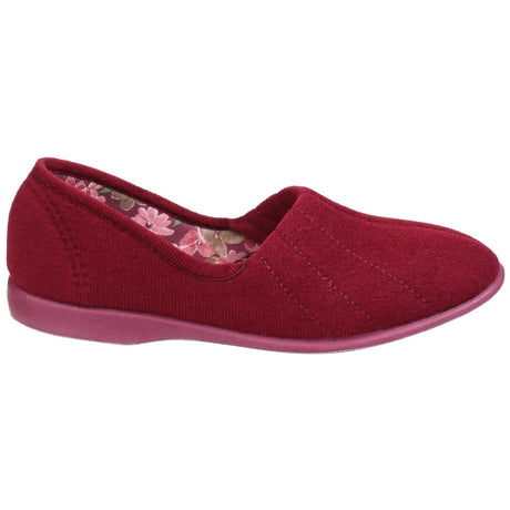 GBS Womens Audrey Ladies Slipper Red