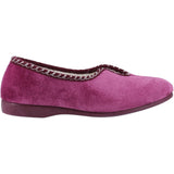 GBS Womens Helsinki Classic Slippers Heather