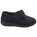 GBS Med Unisex Frenchay Ladies Classic Slippers Black
