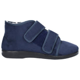 GBS Med Unisex Med Torbay Extra Wide Fit Slipper Navy