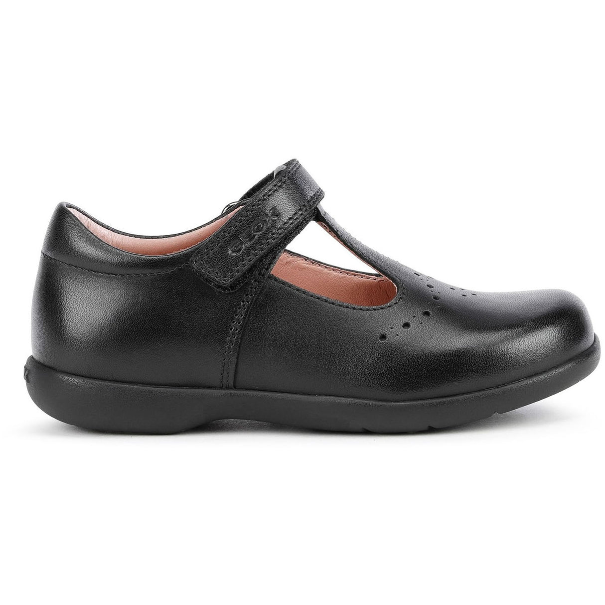 Geox Junior Girls Naimara Girl Ballerina Black
