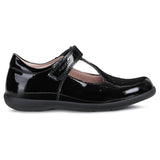 Geox Junior Girls Naimara Girl Ballerina Black Patent