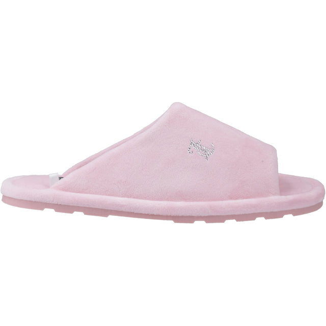 Juicy Couture Womens Vivien Padded Slipper Almond Blossom