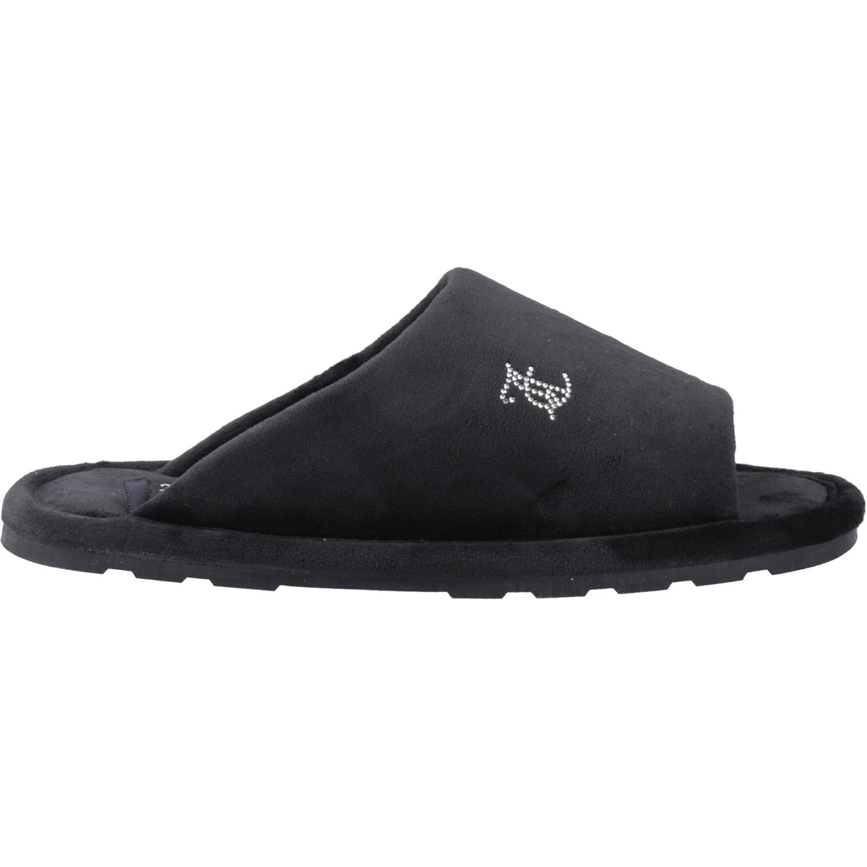 Juicy Couture Womens Vivien Padded Slipper Black