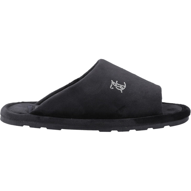 Juicy Couture Womens Vivien Padded Slipper Black