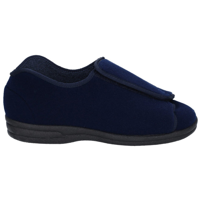 Mirak Mens Fife Touch Fastening Slipper Navy