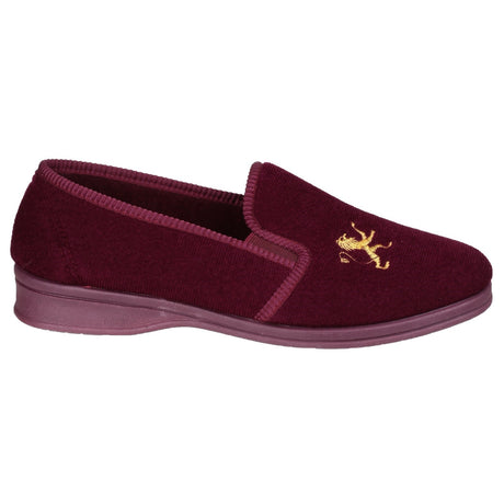 Mirak Mens Warminster Slipper Wine