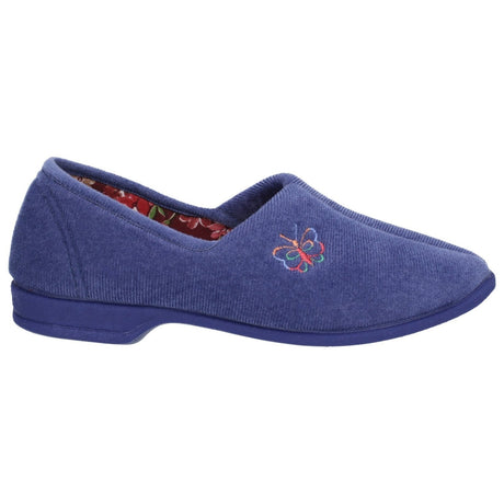 Mirak Womens Bouquet Slipper Blueberry