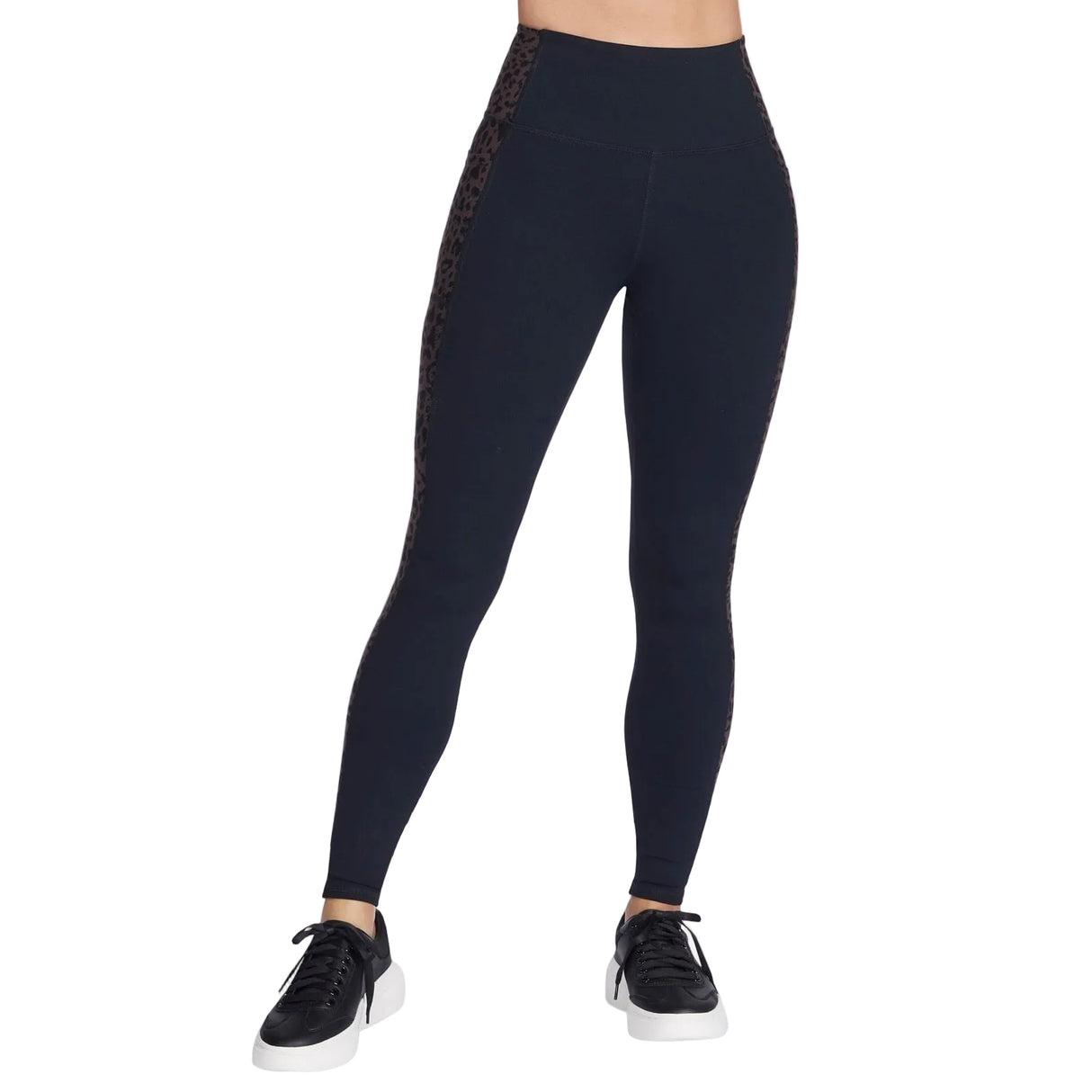 Skechers Womens GO WALK Cheetah Legging Cheetah