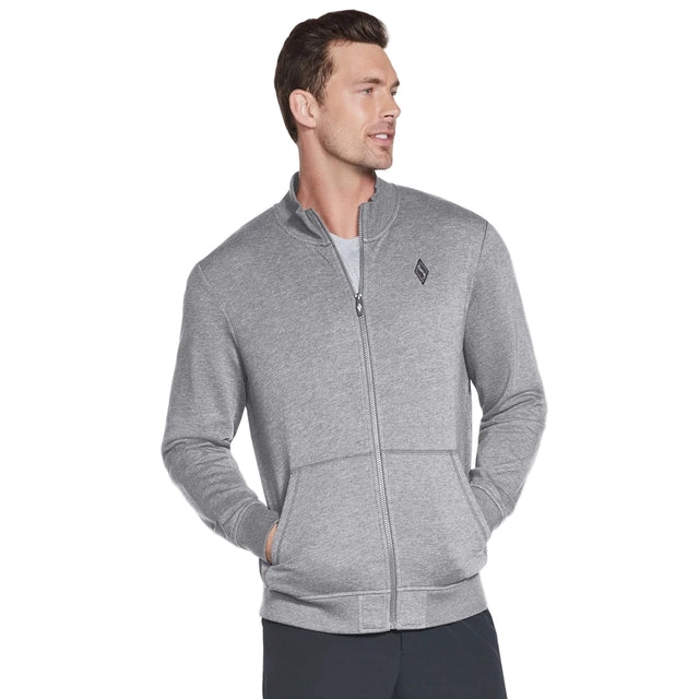 Skechers Mens GOwalk Everywhere Jacket Heather Grey