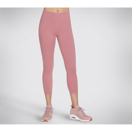 Skechers Womens Gosculpt Wrap Front Legging Mauve