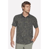 Skechers Mens GO WALK Air Printed Short Sleeve Shirt White