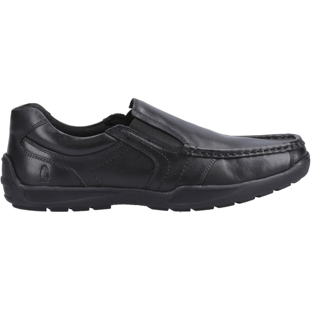 Hush Puppies Mens Morgan Slip On Snr Black