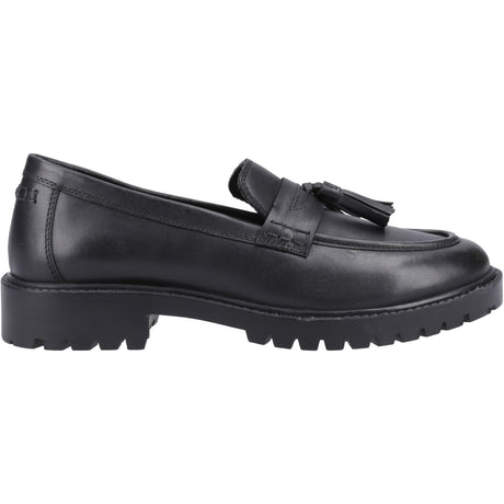 Hush Puppies Womens Abigail Senior Shoe Black