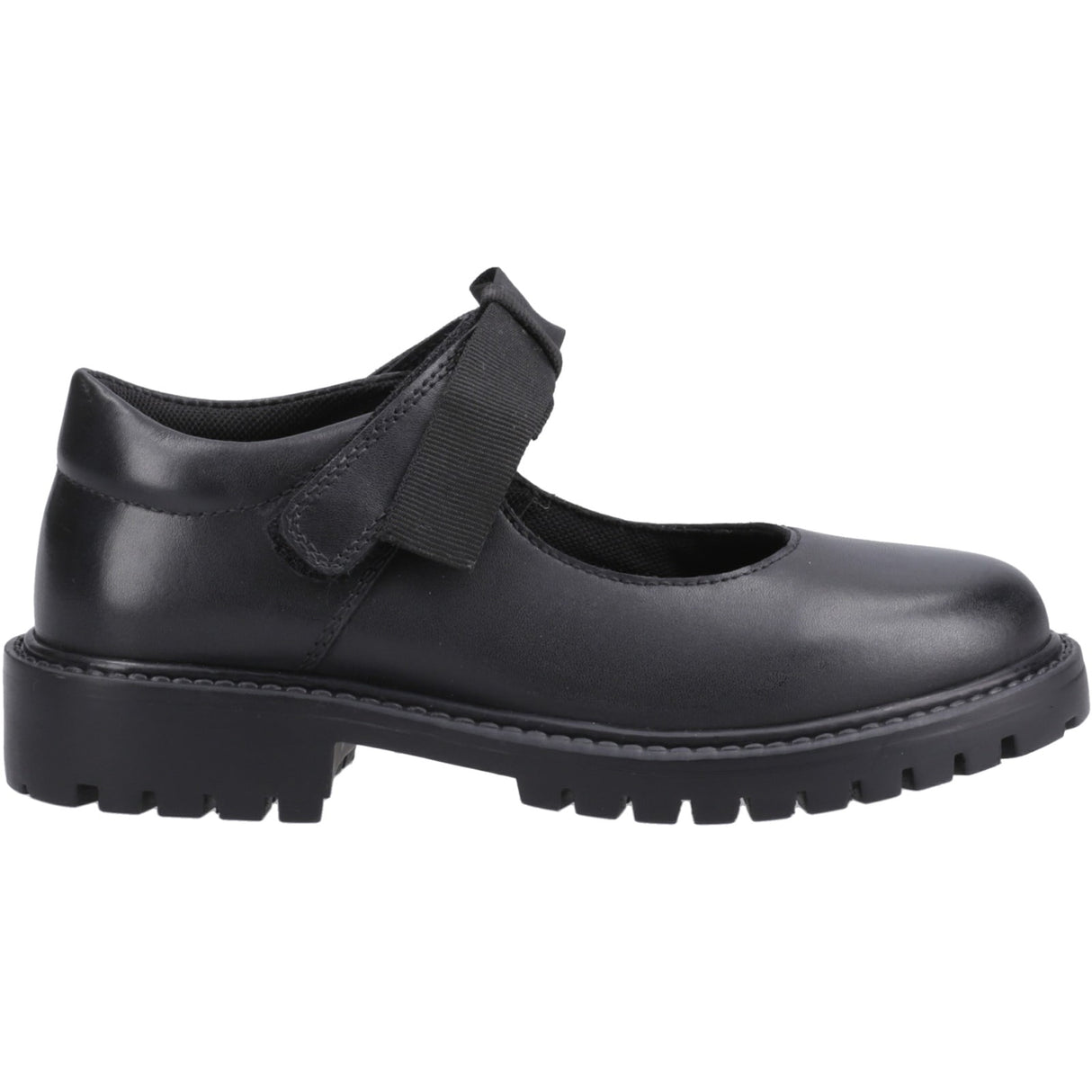 Hush Puppies Womens Astrid Bow Snr Black