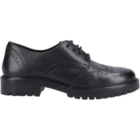 Hush Puppies Womens Athena Senior Shoe Black