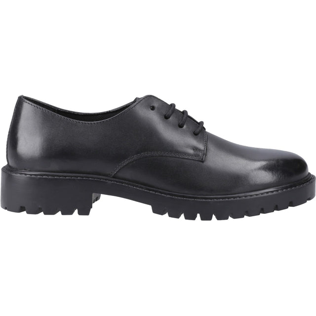 Hush Puppies Womens Aubrey Lace Up Snr Black