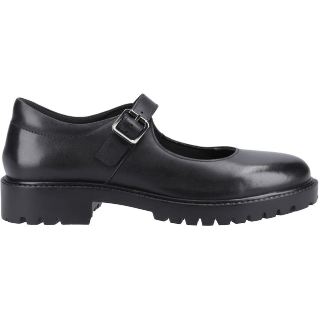 Hush Puppies Womens Aurora Senior Shoe Black