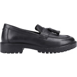 Hush Puppies Girls Abigail Senior Shoe Black