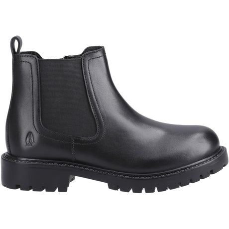 Hush Puppies Junior Girls Ariella Chelsea Boot Jnr Black