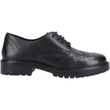 Hush Puppies Girls Athena Senior Shoe Black